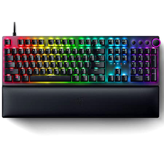 RAZER HUNTSMAN ELITE OPTICAL GAMING KEYBOARD - LINEAR SWITCH RAZER HUNTSMAN ELITE OPTICAL GAMING KEYBOARD - LINEAR SWITCH